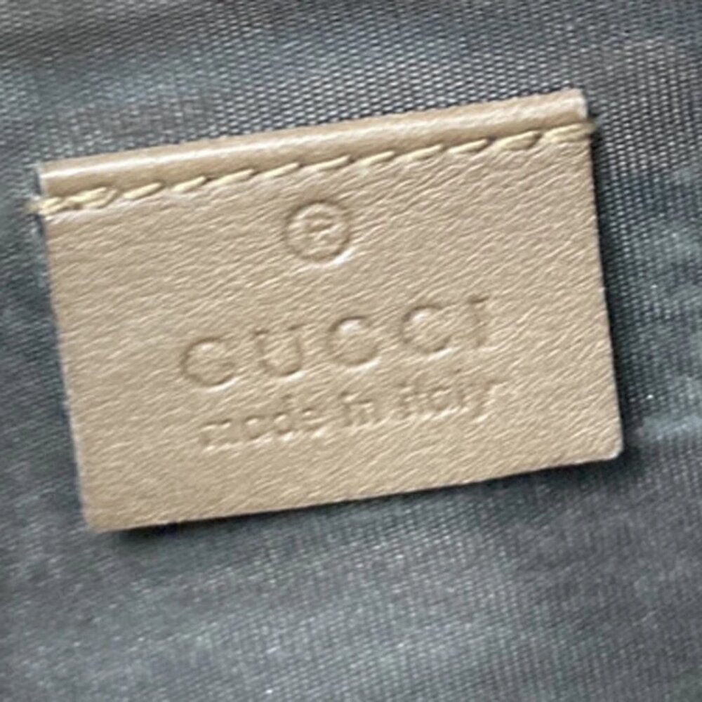 GUCCI GG Pattern Zip Around Long Wallet Supreme Leather Brown - Picture 6 of 7